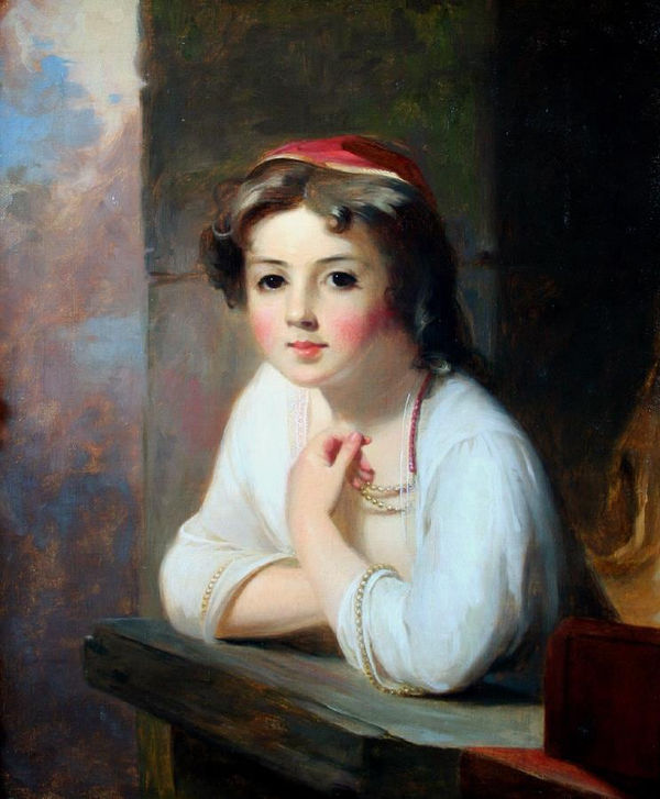 Thomas Sully, Peasant Girl, 1857