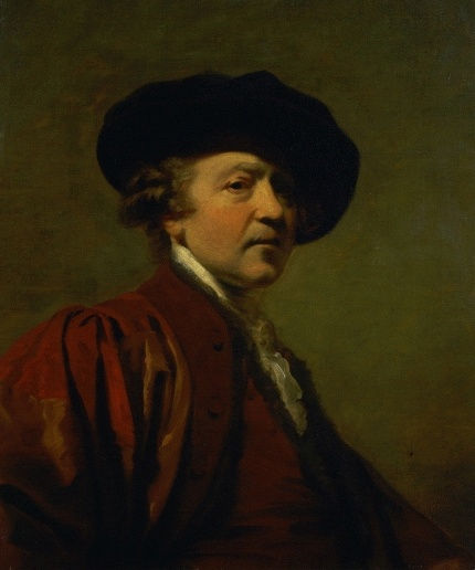 Sir Joshua Reynolds P.R.A., Study for the Royal Academy Self Portrait, 1780