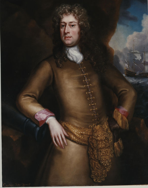 Sir Godfrey Kneller Bt., Portrait of Captain John Tyrell, 1670s