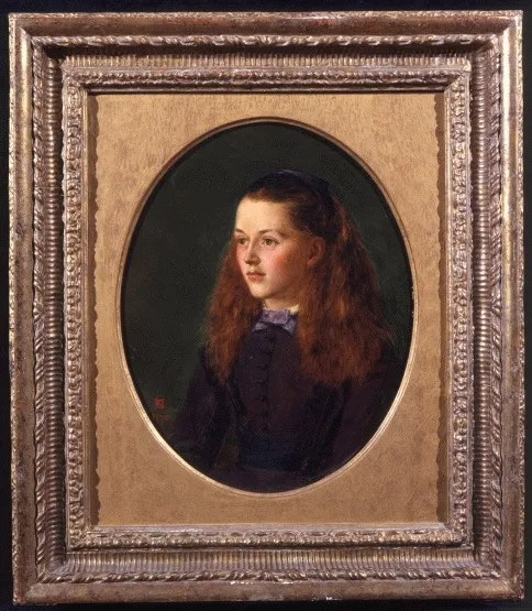 Henry Nelson O'Neil ARA, Portrait of Fanny Frith, 1870