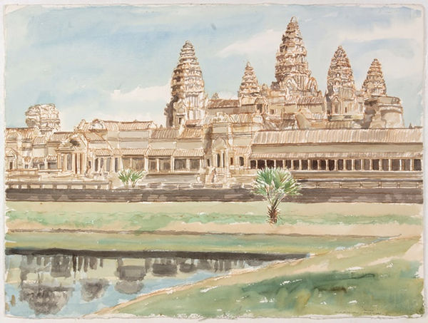 Philip Pearlstein, Angkor Wat, 1998