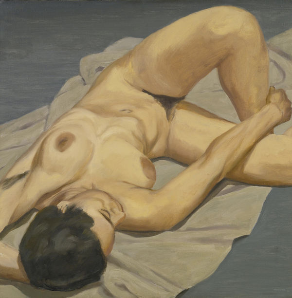 Philip Pearlstein, Untitled (Nude), 1963
