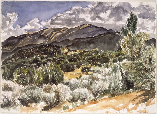 Philip Pearlstein, Above Santa Fe, 1994