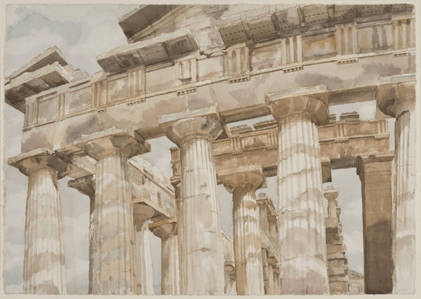 Philip Pearlstein, Paestum, 1979