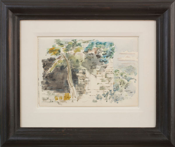 Paul Nash, Ruin in the Forest of Dean, 1946