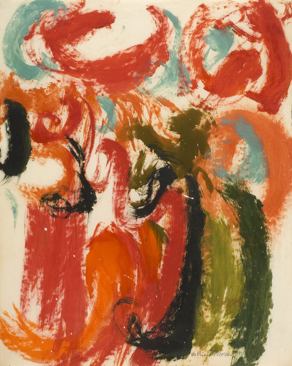 William Crozier, Untitled (Landscape), 1960