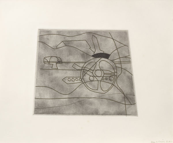 Ben Nicholson, Tesserete, 1966