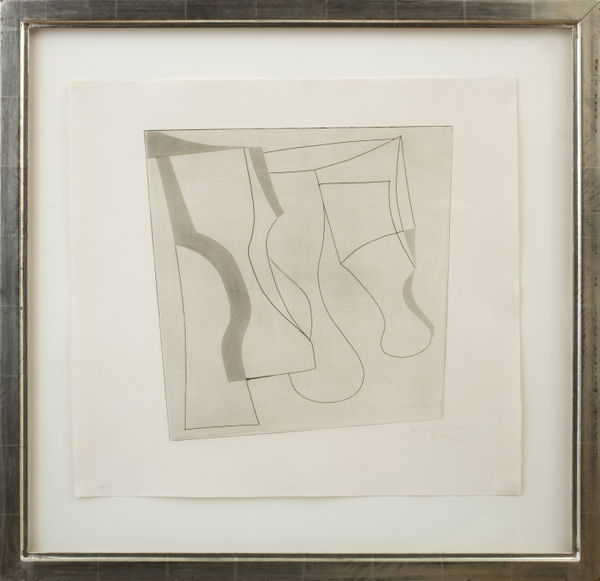 Ben Nicholson, Still life with grey, 1967