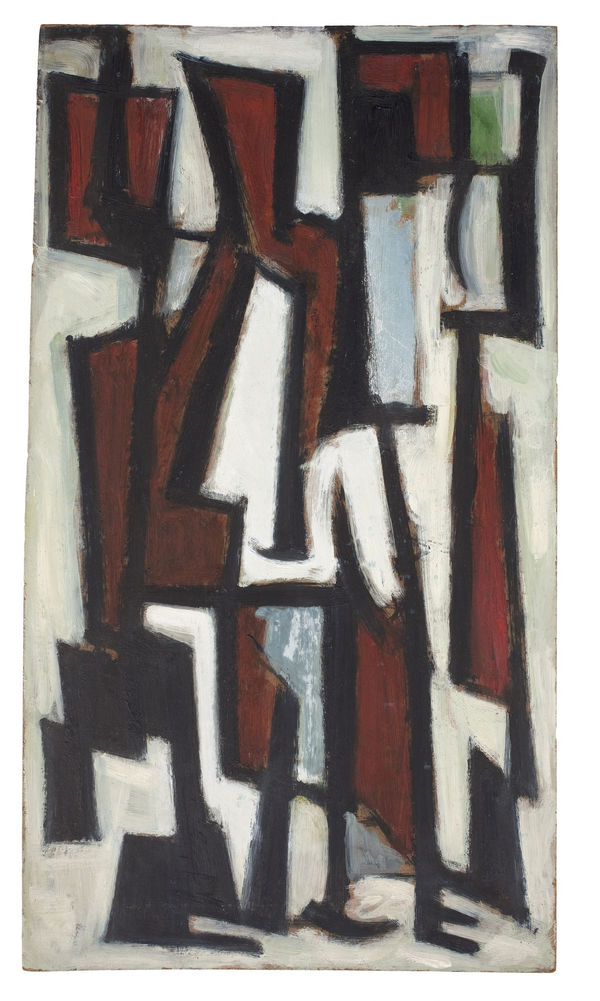 Leo Davy, Seated Figures I, 1952