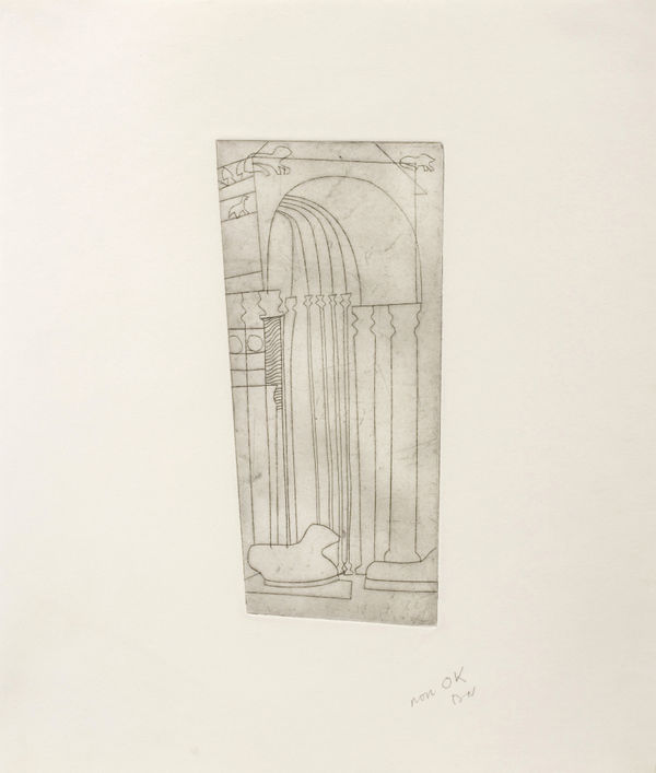 Ben Nicholson, Verona (the Duomo), 1966