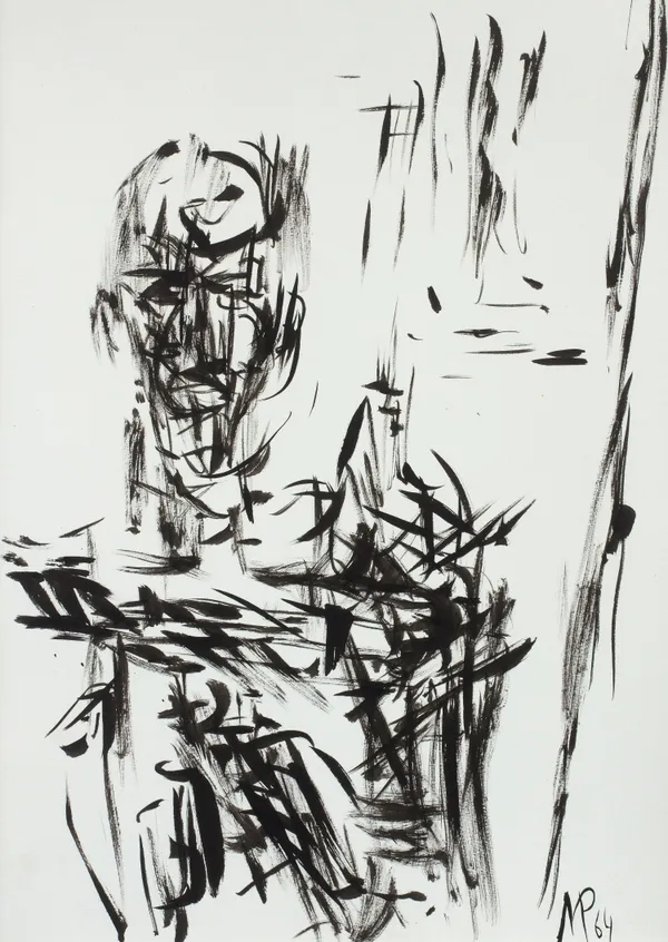 Michael Piper - Self-Portrait, 1964