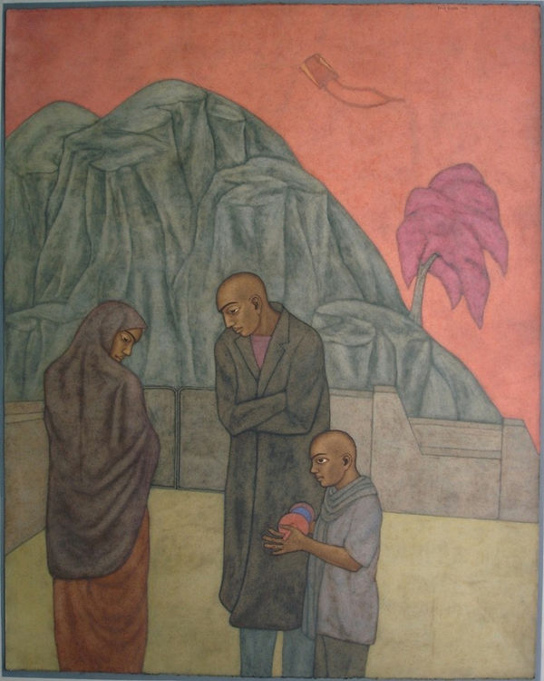 Shanti Panchal, The Tragedy, after Picasso, 1999