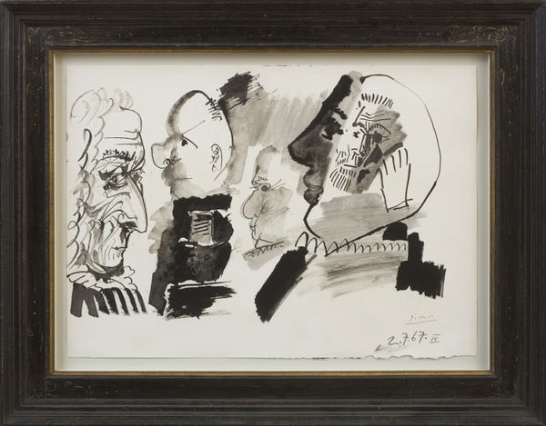 Pablo Picasso, Profils et Têtes, 1967