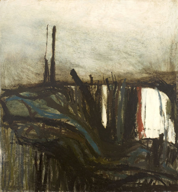 William Crozier, (Untitled) Essex Landscape, 1959