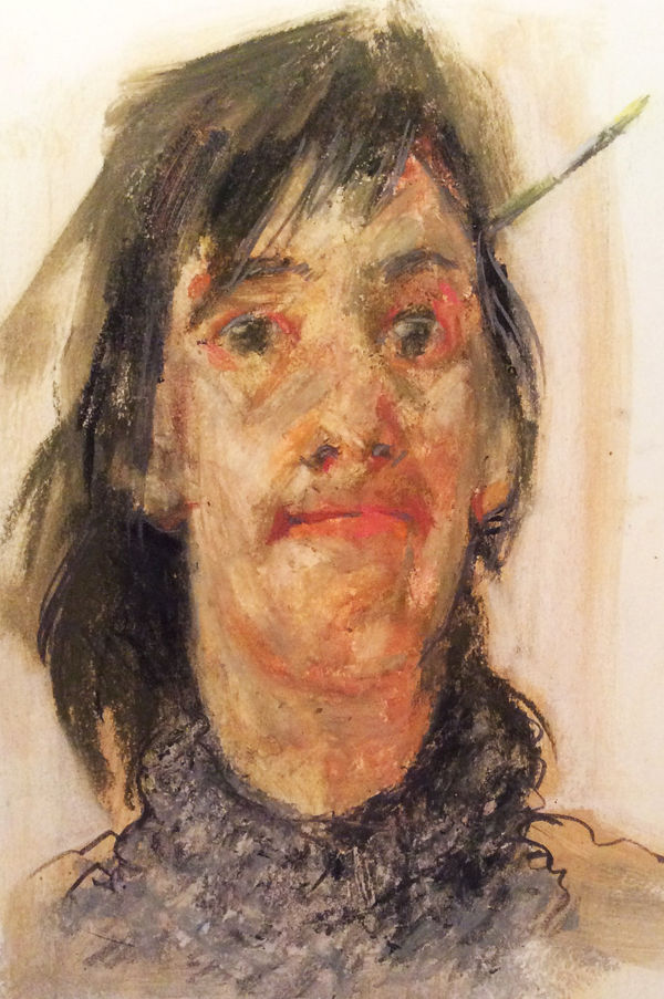 Kyla Tomlinson The Morning After the Night Before, 2016 Pastel and graphite on paper 30 x 21 cm 11 3/4 x 8 1/4 in