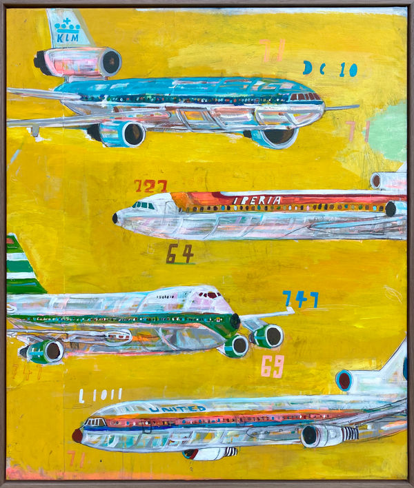 Adam Lester, Golden Age (Yellow), 2021