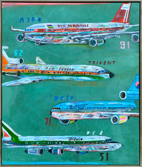 Adam Lester, Golden Age (Green), 2021