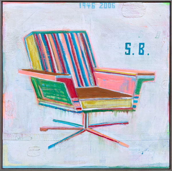 Adam Lester, Syd Barrett's Armchair (Comfortably Numb), 2021