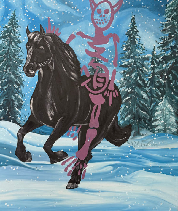 David Griggs, Exchanging Culture for Lavender (Winter), 2025