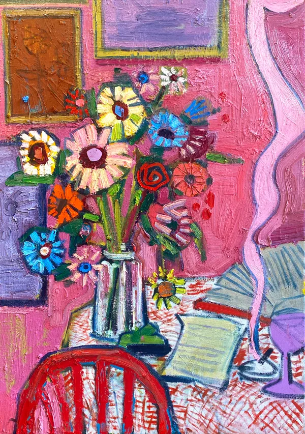 Andrew Salgado, At the Modernist Cafe , 2022