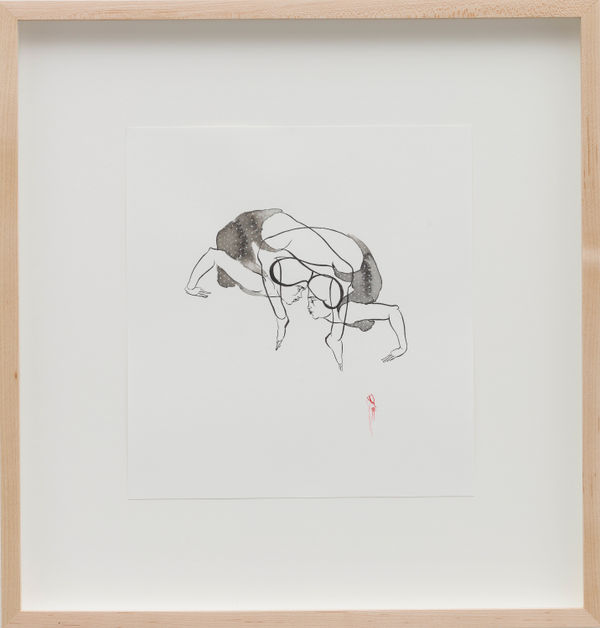 Hayv Kahraman, Bend Drawing 4, 2020