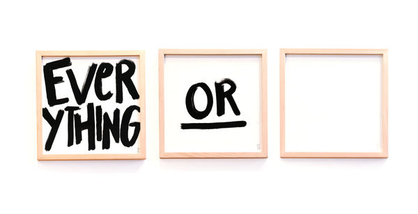 ESRA GÜLMEN, EverythIng or nothIng / trIptych, 2018