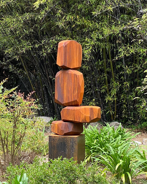 ARIK LEVY, RockFormationTower 144 Corten, 2020