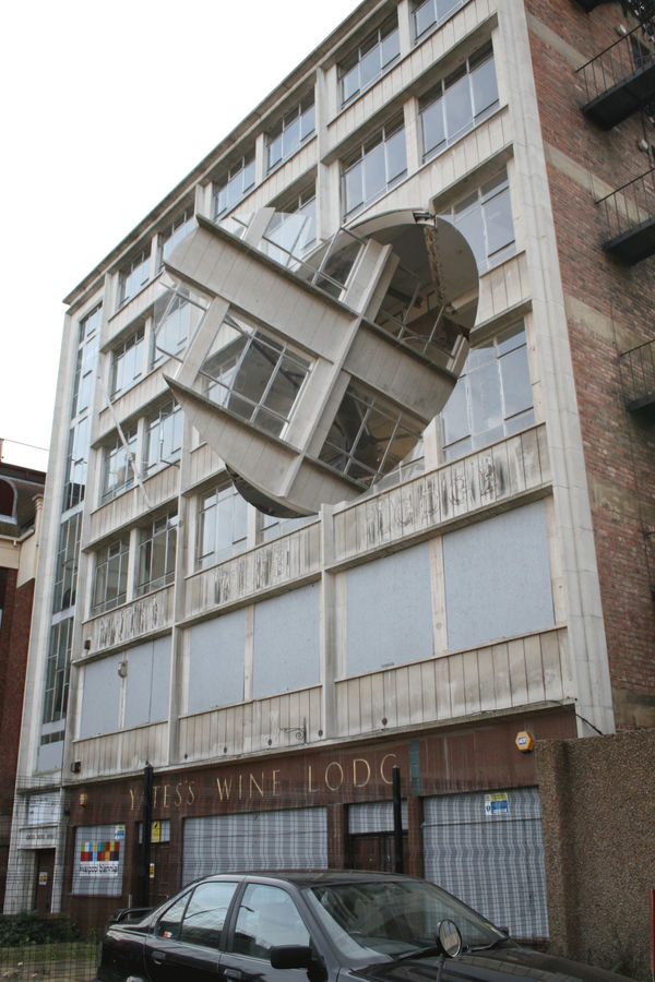 RICHARD WILSON, Turning the Place Over, 2008