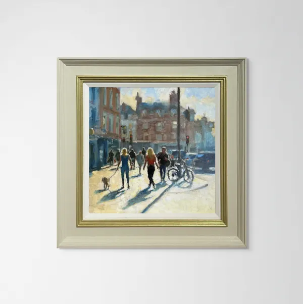 Hazel Soan, Winter Weekend, Fulham Broadway