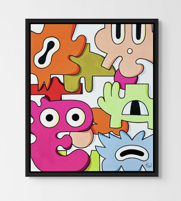 Tori Woolley, Blowing Raspberries 1