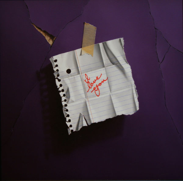 Otto Duecker, I Love You (purple)