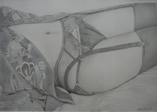 John Kacere, Pencil Study, 1983