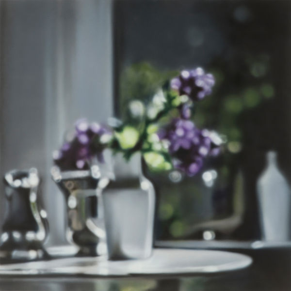 Ben Schonzeit, Flowers in White Carafe