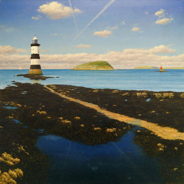 Steve Whitehead Black Point Acrylic on canvas 90 x 90 cm