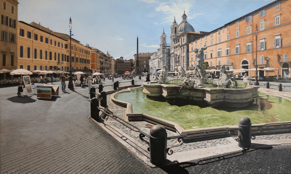 David Wheeler, Luce del Mattino (Piazza Navona, Rome)