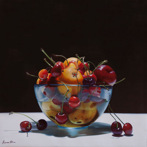 Francesco Stile Together Oil on canvas 60 x 60 cm