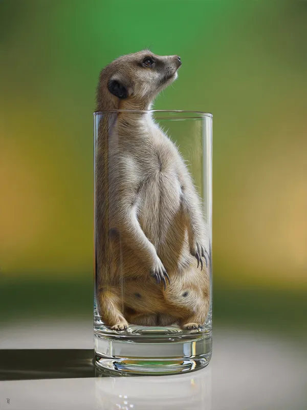 Peter Hohsl Meerglass Oil on canvas 60 x 80 cm