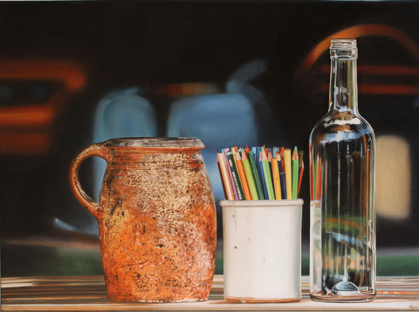 Jacques Bodin Wine and Water Oil on canvas 96 x 130 cm