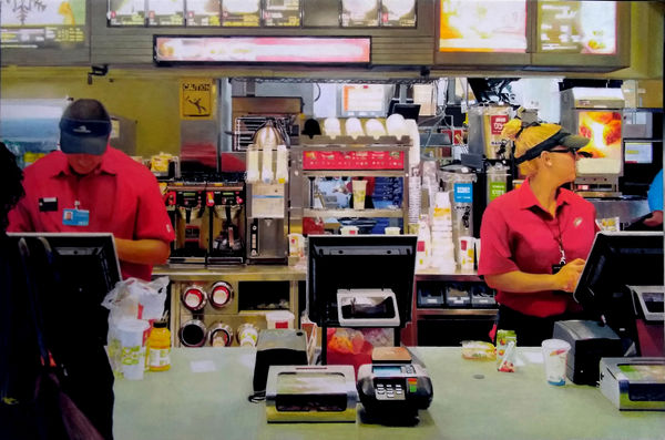 Romain E., LAX, on the way to Phoenix