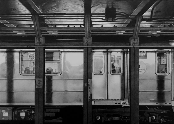 Roger Watt Subterrain Graphite on Bristol board 29.8 x 41 cm