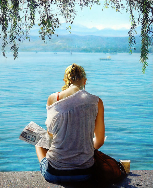 Andres Castellanos, The Girl by the Lake