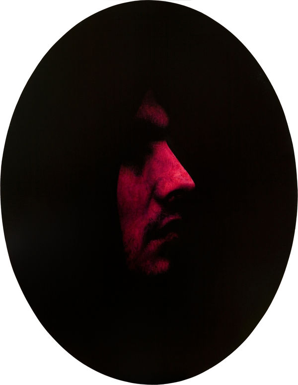 Craig Wylie L(slit) oil on canvas 146.5 x 96.5 cm