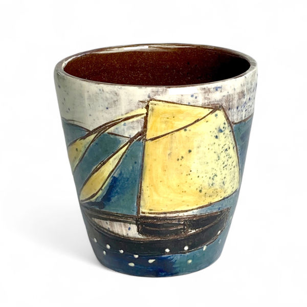 Anne Barrell, To the Harbour – rum cup, 2024