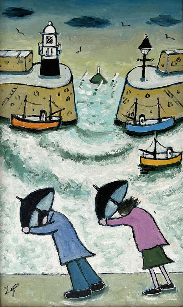 Joan Gillchrest, Wild Day at St Ives