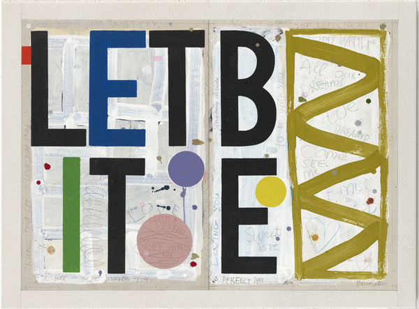 Let It Be - All Our Dreams, 2015 David Spiller