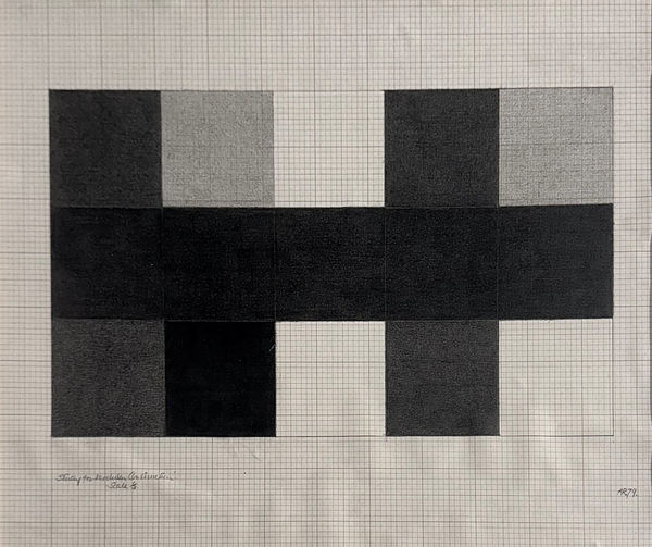 Alan Reynolds, Study for modular construction, 1979