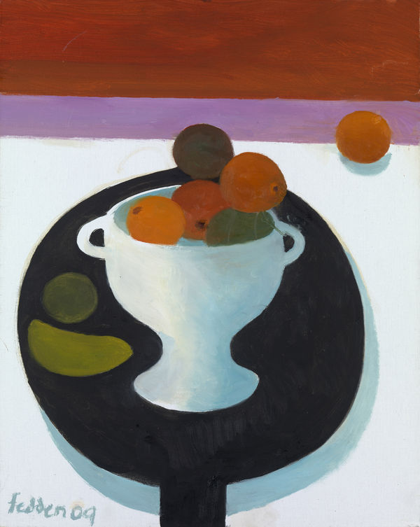 Mary Fedden, The White Dish, 2009