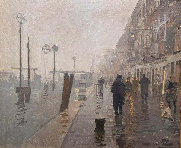 The Giudecca, January Morning , Late 20th Century Ken Howard