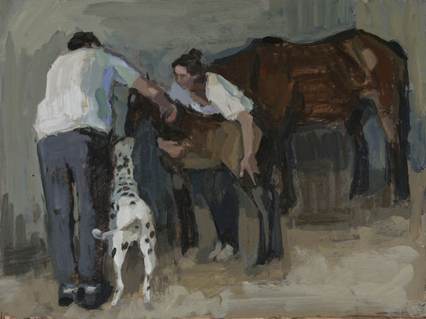 Meeting a dalmatian Romy Elliott