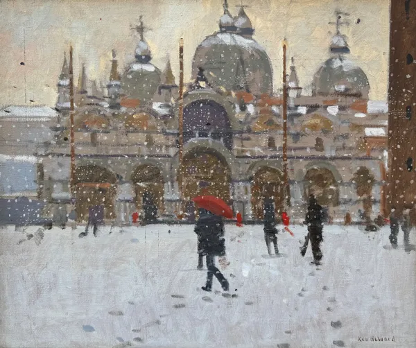 Basilica di San Marco in Snow Ken Howard